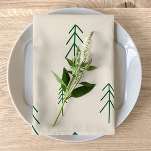 Holiday Napkins - Evergreens