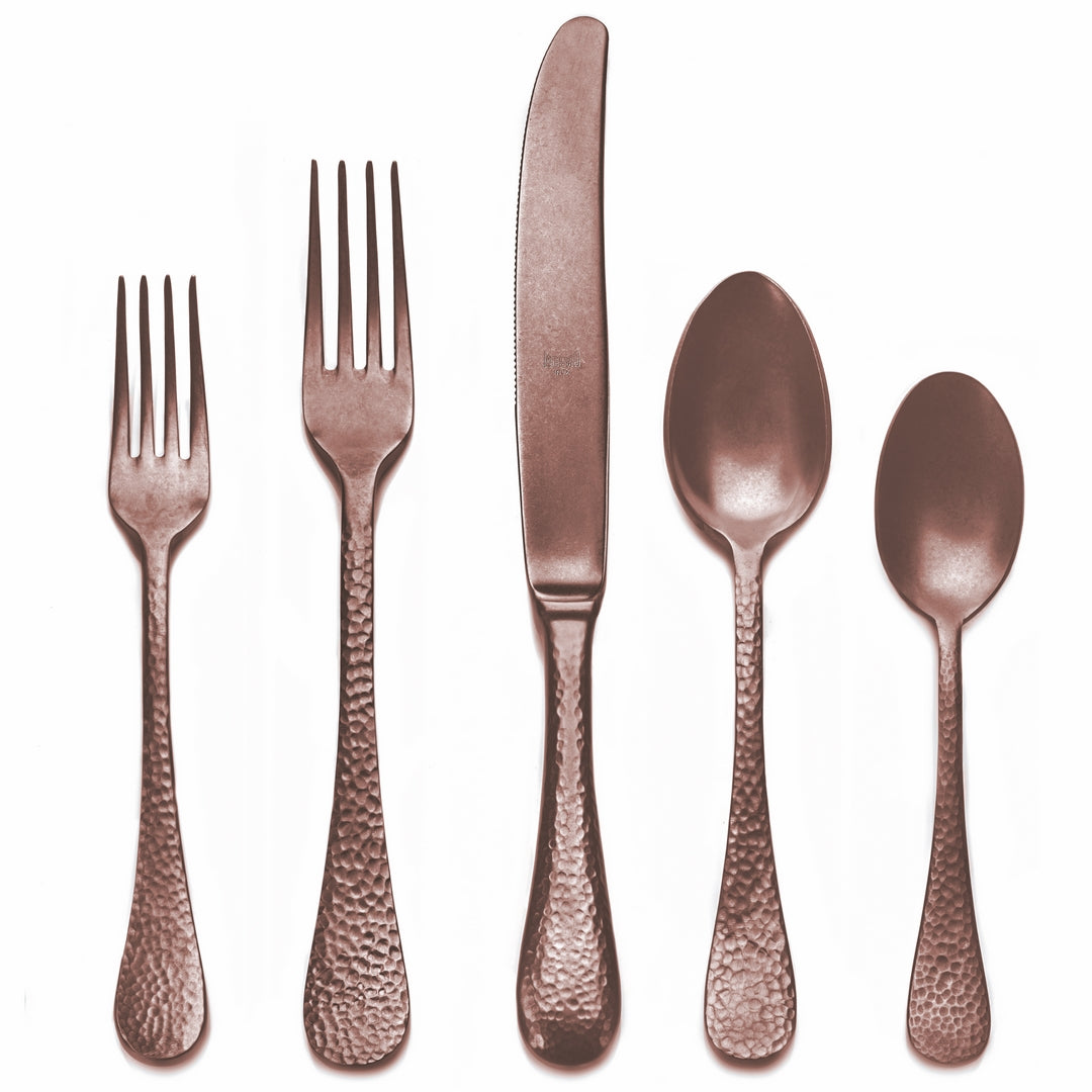 5 Piece Place Setting - Epoque Pewter Bronzo