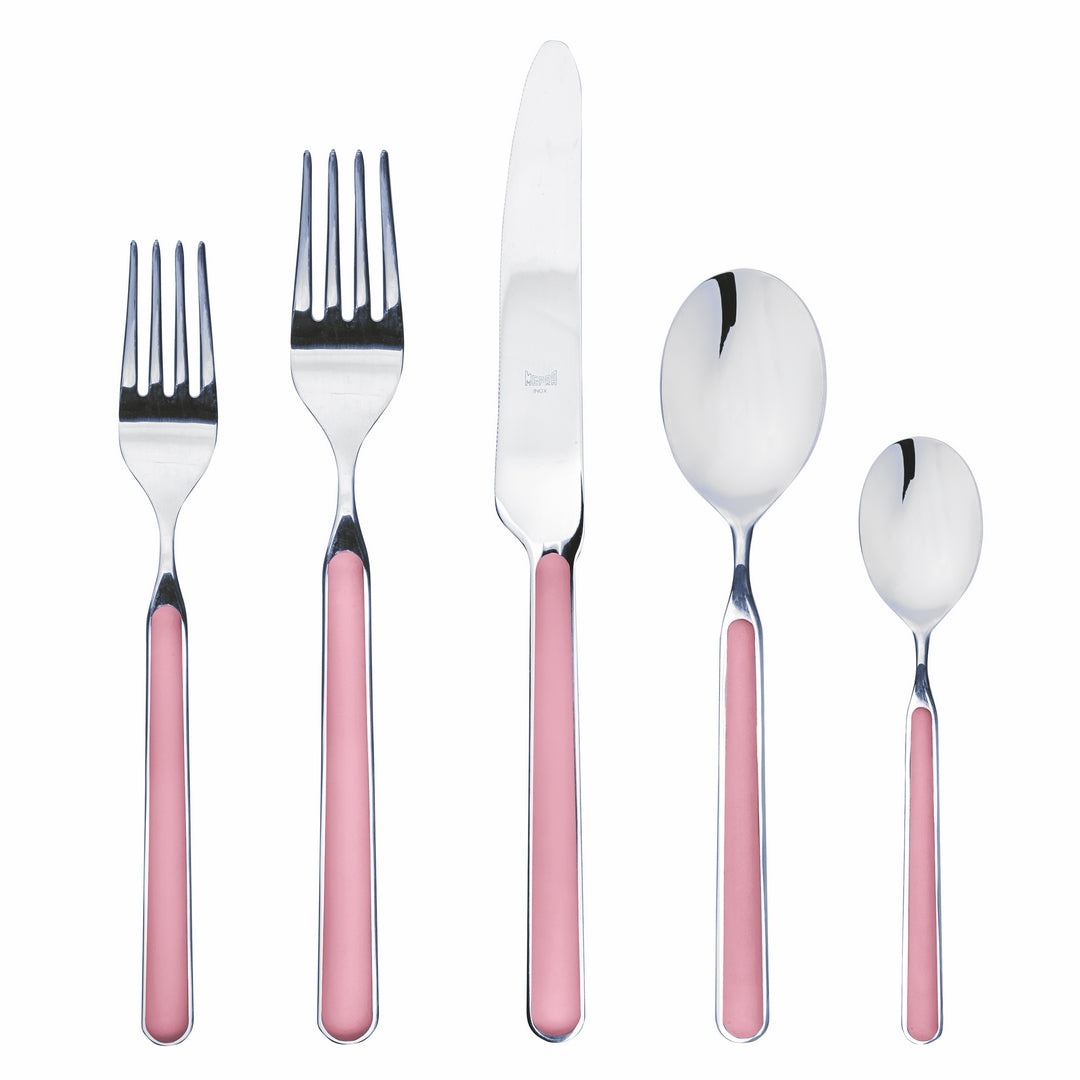 5 Piece Place Setting - Fantasia Pink