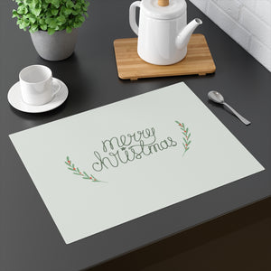 Holiday Table Placemat - Merry Christmas