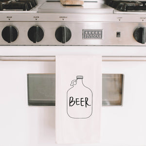 Beer Bottle Bar Towel
