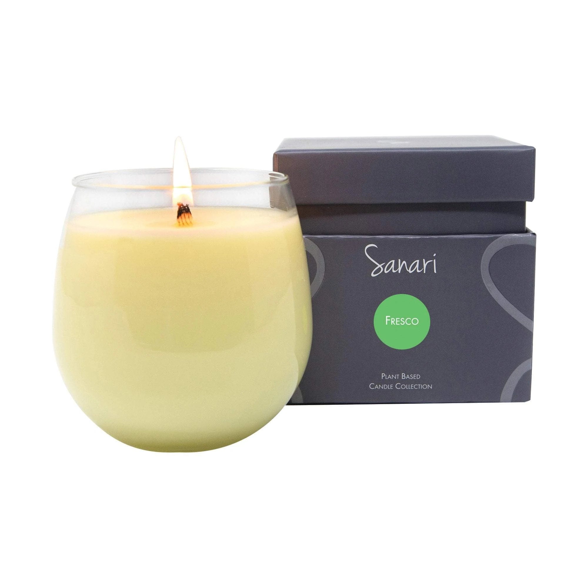 "Fresco" Scented 16oz Coconut Wax Candle I Lifestyle Details