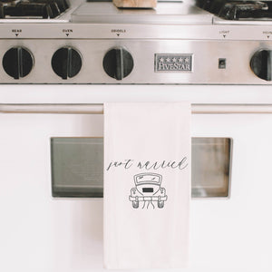 Just Married Tea Towel