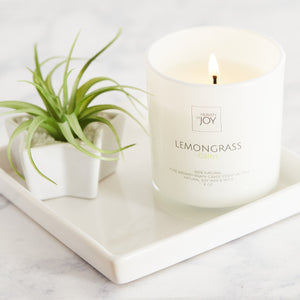 Lemongrass Candle 100% Natural, Aroma Naturals Candles