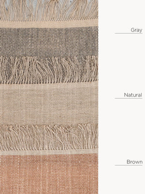 Lifestyle Details - All Goldilocks Jute Rug Colors