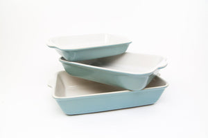 Lifestyle Details - Baking Dish Set in Pale Jade