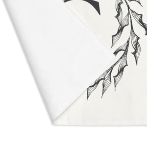 Lifestyle Details - Circular Branches Table Placemat - C  - Flipped