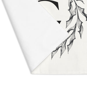 Lifestyle Details - Circular Branches Table Placemat - G  - Flipped