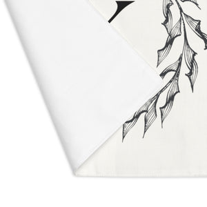 Lifestyle Details - Circular Branches Table Placemat - K  - Flipped