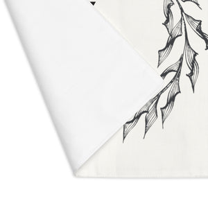 Lifestyle Details - Circular Branches Table Placemat - L  - Flipped