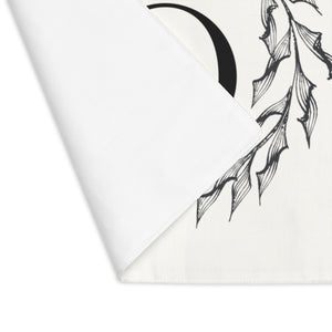 Lifestyle Details - Circular Branches Table Placemat - O - Flipped