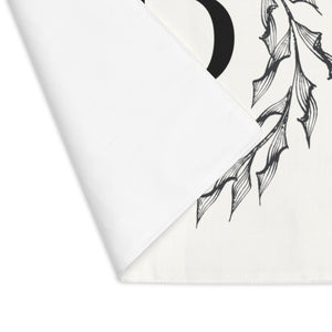 Lifestyle Details - Circular Branches Table Placemat - P  - Flipped