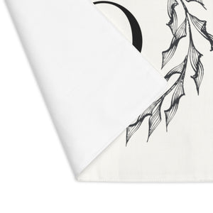 Lifestyle Details - Circular Branches Table Placemat - Q  - Flipped