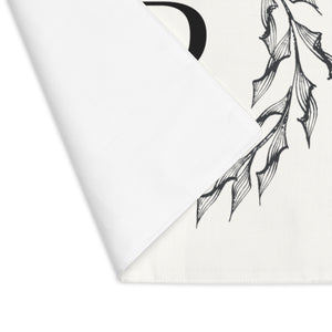 Lifestyle Details - Circular Branches Table Placemat - R  - Flipped