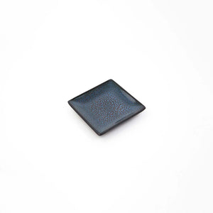 Lifestyle Details - Condiment Square Mini Plates in Old Silver - Set of 1