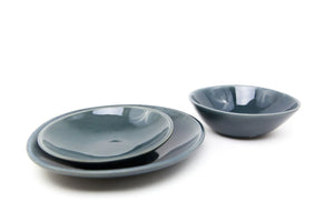 Lifestyle Details - Dadasi Stoneware Dinner Set in Adriatic