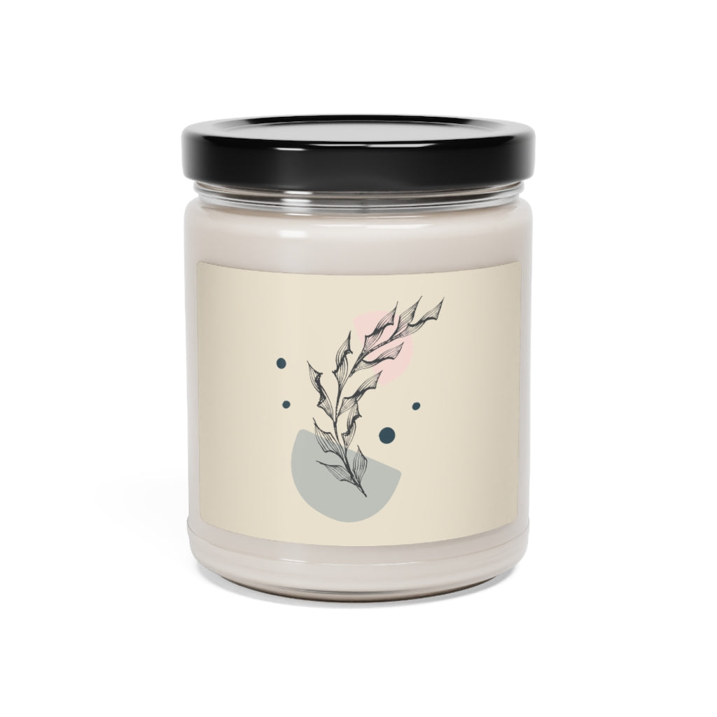 Lifestyle Details - Half Moon Branch Scented Soy Wax Candle - Closed