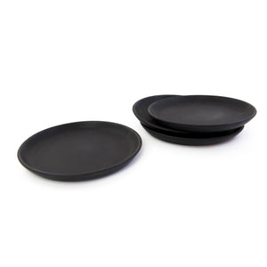 Lifestyle Details - La Marsa Dessert Plate in Basalt - Set of 4