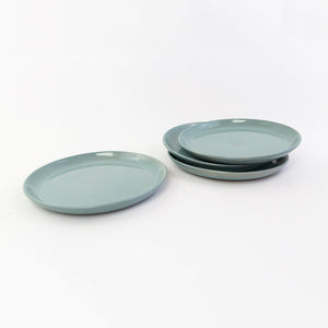 Lifestyle Details - La Marsa Dessert Plate in Pale Jade - Set of 4