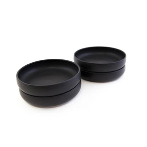 Lifestyle Details - La Marsa Salad Plate in Basalt - Set of 4