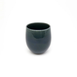 Lifestyle Details - Large Goblet Stemless Wine Glasses in Adriatic - Set of 1