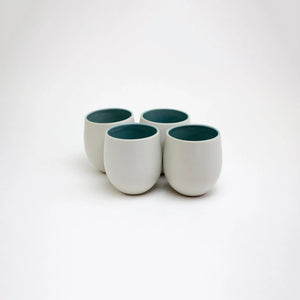 Lifestyle Details - Large Goblet Stemless Wine Glasses in Capri - Set of 4