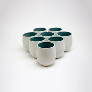 Lifestyle Details - Large Goblet Stemless Wine Glasses in Capri - Set of 8