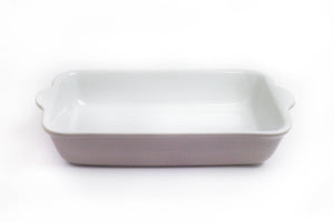 Lifestyle Details - Medium Baking Dish in Lilac