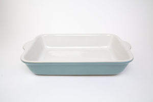 Lifestyle Details - Medium Baking Dish in Pale Jade