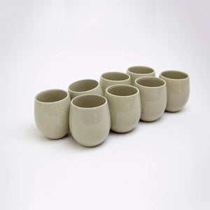 Lifestyle Details - Regular Goblet Stemless Wine Glasses in Muslin - Set of 8