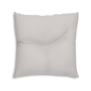 Square Tufted Floor Pillow - Dove