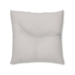 Square Tufted Floor Pillow - Dove