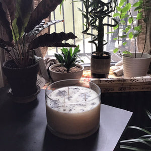 3 Wick Large Lavender Aromatherapy Soy Wax Candle