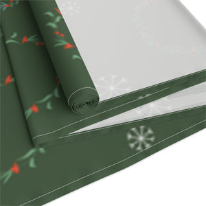 Holiday Table Runner - Small Wreaths