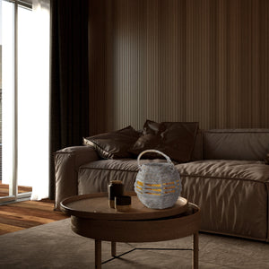 Wicker Candle Holder Lantern with Handle