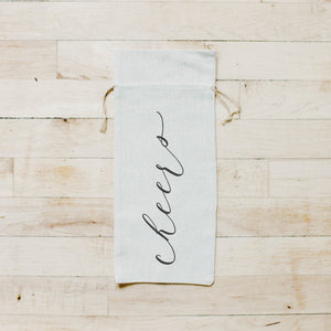 Eat, Drink, and Be Married Wine Bag