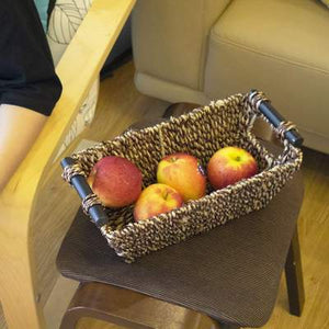 Brown Seagrass Wicker Baskets - Set of 2