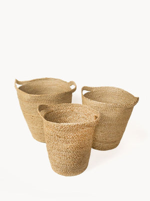 3 Kata Baskets with Slit Handle