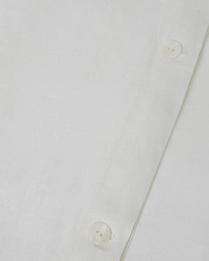 Marcel Linen Duvet Set - Milk