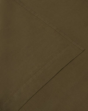 Marcel Linen Flat Sheet - Moss