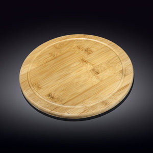Natural Bamboo Serving Board 12"