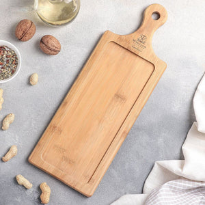 Natural Bamboo Tray 13.5" X 4.75"