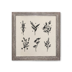 Florals and Botanicals Canvas Kitchen Wall Art