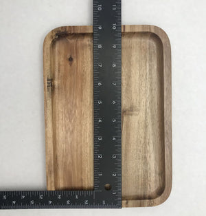 Acacia Serving Rectangle Tray - 10"x7"