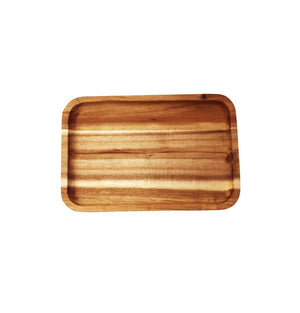 Acacia Serving Rectangle Tray - 12"x8"