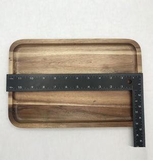 Acacia Serving Rectangle Tray - 12"x8"