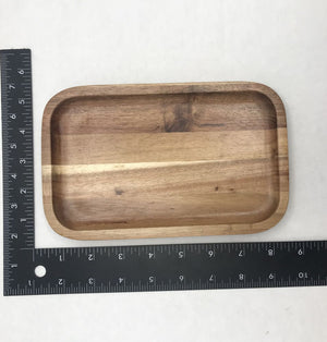 Acacia Serving Rectangle Tray - 8"x5"