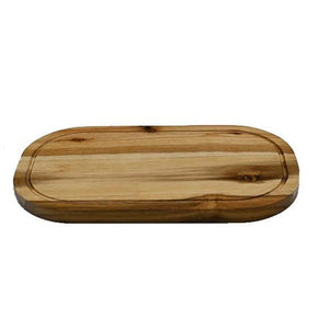 Acacia Serving Rounded Cutting Board 14"x8"