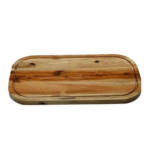 Acacia Rounded Cutting Board - 18"x10"