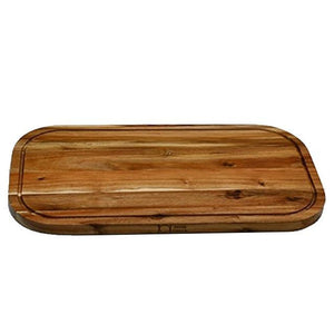 Acacia Rounded Cutting Board - 20"x11"